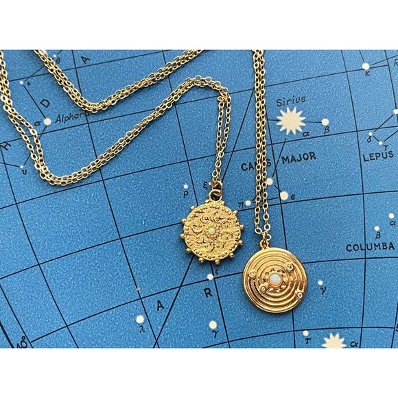 "You Are My Universe" Best Friend Necklaces - Picture 4 of 6